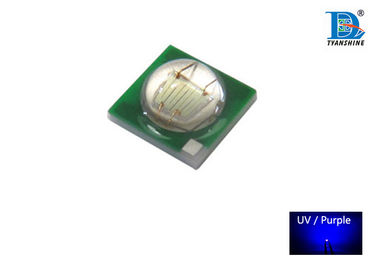 700mA 3W uv SMD led صمام ثنائيّ 380nm - 400nm UV-A لتعقيم تجميليّ
