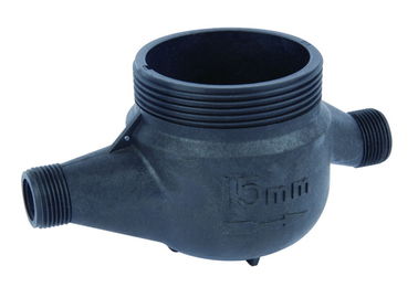 الساخنة / الباردة متر المياه البلاستيكية عجلة دوارة الريح ، DN 15mm - 50mm