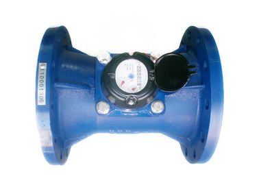 مقياس تدفق المياه مقياس العجلة الصناعية ، المياه الرقمية Woltman متر LXXG-200